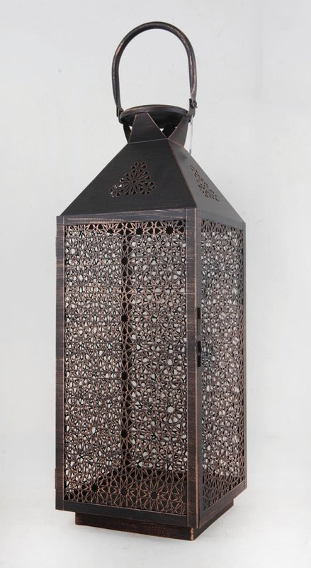 House 户外灯笼 Jasmin 19.5x19x55厘米 哑光金|House ulkolyhty Jasmin 19,5x19x55 cm mattakulta