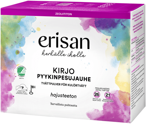 Erisan 无香型彩色衣物洗衣粉 1 kg