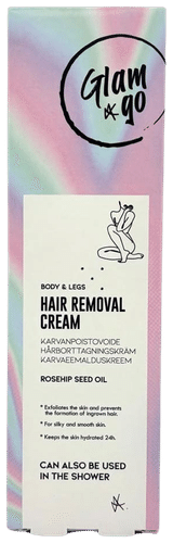 Glam & Go 脱毛膏 150ml|Glam & Go ihokarvanpoistovoide 150ml