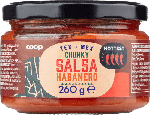 Coop 萨尔萨酱 最辣 260 g|Coop salsakastike hottest 260 g