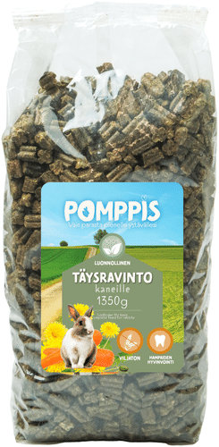 Pomppis kanin viljaton täysravinto 1350g