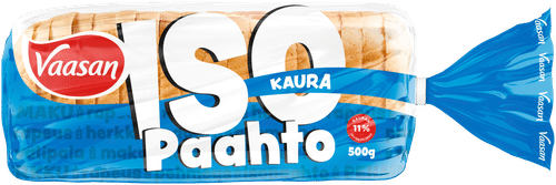Vaasan ISOpaahto Kaura 500g paahtoleipä|Vaasan ISOpaahto燕麦 500克 吐司面包