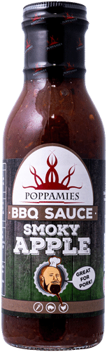 Poppamies 烟熏苹果烧烤酱 410g|Poppamies BBQ Sauce Smoky Apple grillikastike 410g