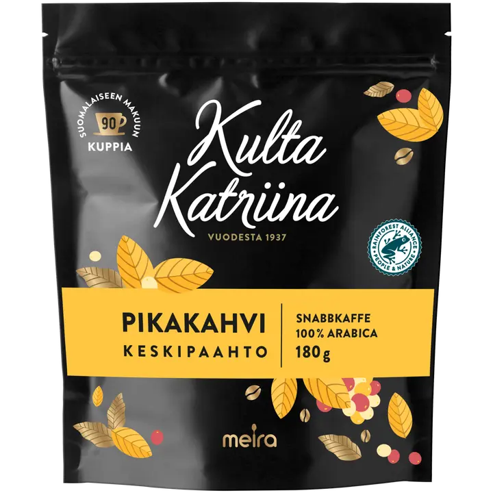 Kulta Katriina pikakahvi RAC 180g|Kulta Katriina 速溶咖啡 RAC 180g