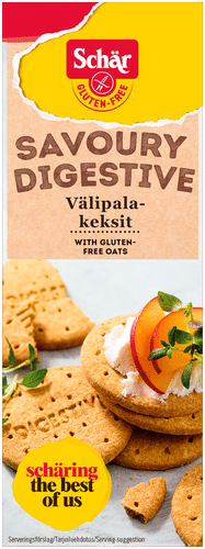 Schär 无麸质消化饼干 160g|Schär Digestive keksi gluteeniton 160g