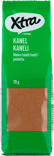 Xtra 肉桂粉 70 g|Xtra jauhettu kaneli 70 g
