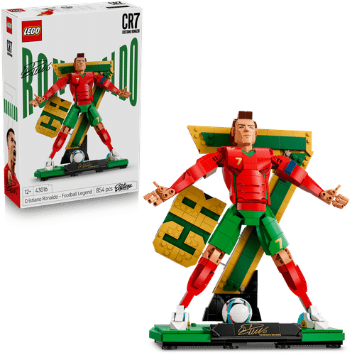 LEGO Editions Sports LEGO® Editions 足球 43016 克里斯蒂亚诺·罗纳尔多 – 足球传奇