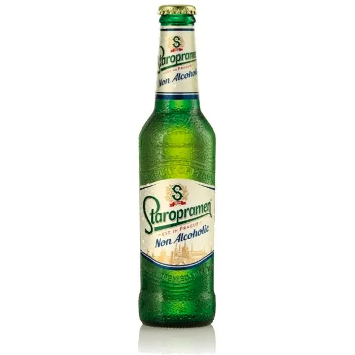 Staropramen alkoholiton lager olut pullo 0,33 L|Staropramen 0度饮品瓶 0,33 L