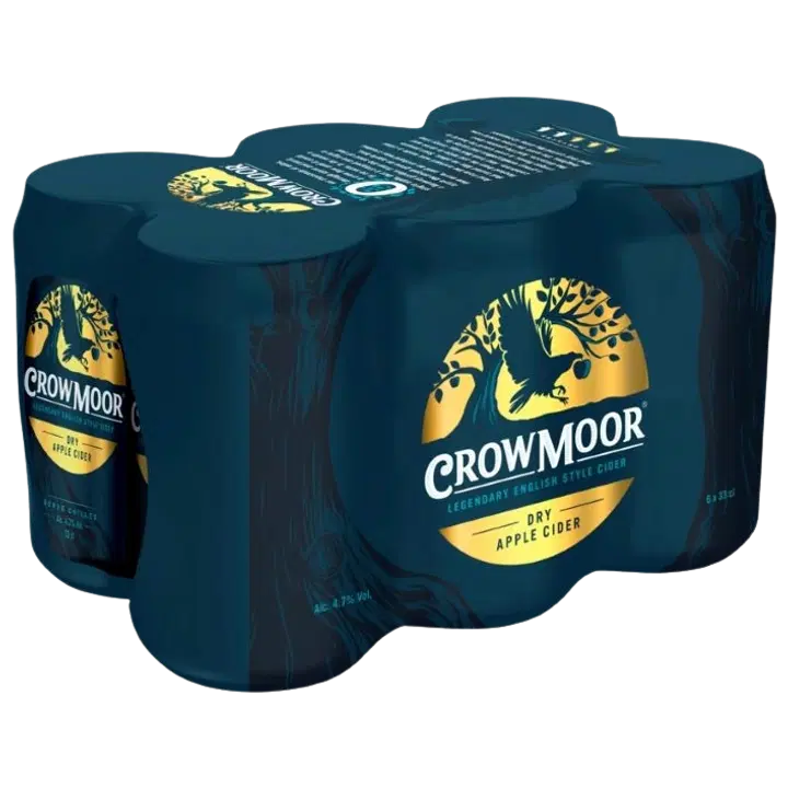 Crowmoor Dry Apple omenasiideri 33 cl tlk 6-pack|Crowmoor 干苹果苹果汁 33 cl tlk 6 件装