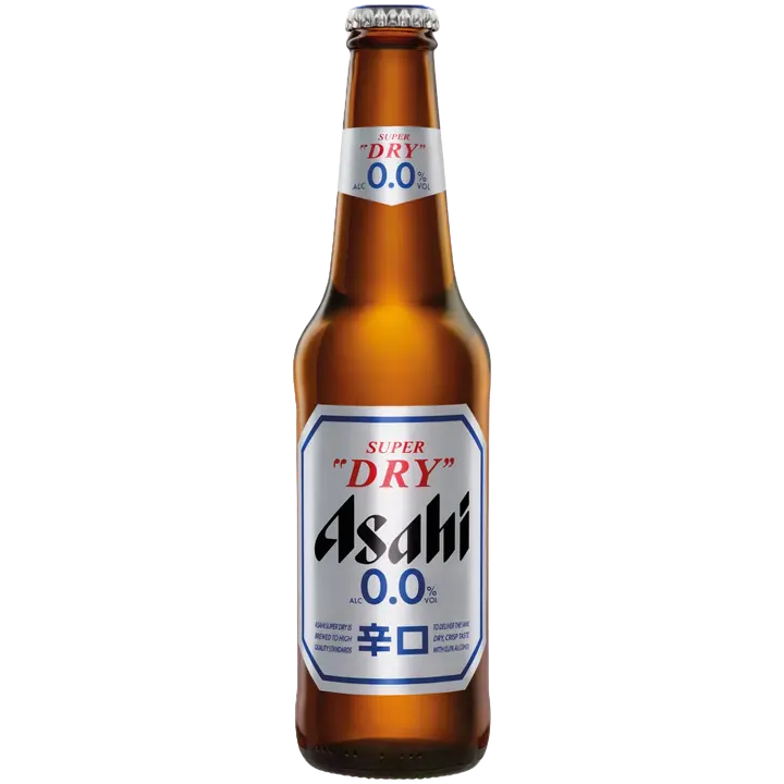 Asahi Super Dry 0,0% alkoholiton olut 33cl plo|Asahi 超干 0.0% 0度饮料 33cl plo
