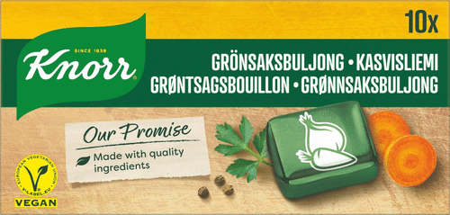 Knorr 蔬菜汤块 10x10g|Knorr Kasvis Liemikuutio 10x10g
