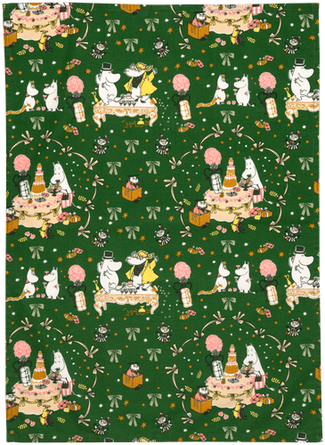 Moomin by Arabia 姆明阿拉伯姆明厨房毛巾 50x70cm 爱的礼物 GOTS