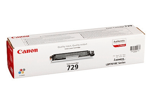 Canon 激光硒鼓729黄色
