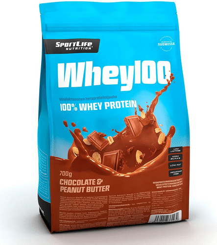 Sportlife Nutrition Whey100 700克 巧克力花生酱乳清蛋白粉