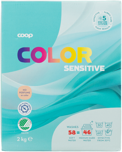 Coop Color Sensitive 彩色衣物洗衣粉 2 kg