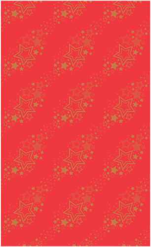 DUNI Dunicel®-pöytäliina 138 x 220 cm Holiday Star Red
