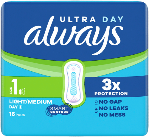 Always 16片 Ultra Day Light/Medium S1 卫生巾