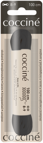 Coccine kengännauha 100 cm, musta