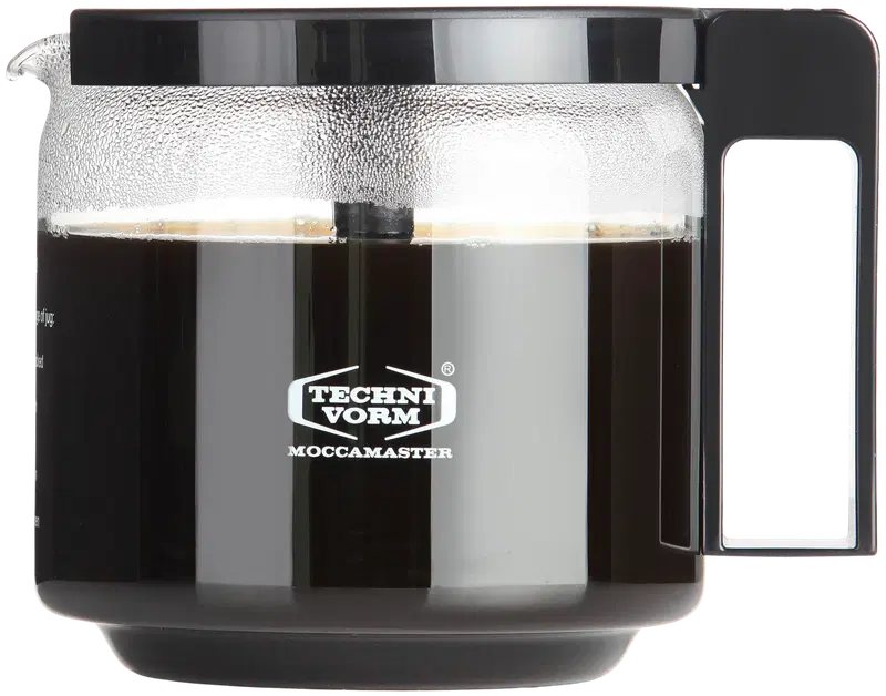 Moccamaster 玻璃罐1.25升黑色|Moccamaster lasikannu 1,25l musta