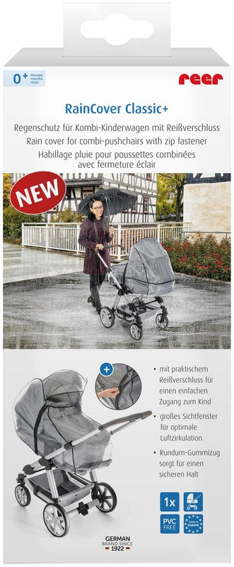 ReeR Classic+ 组合婴儿车防雨罩|Reer Classic+ yhdistelmärattaiden sadesuoja