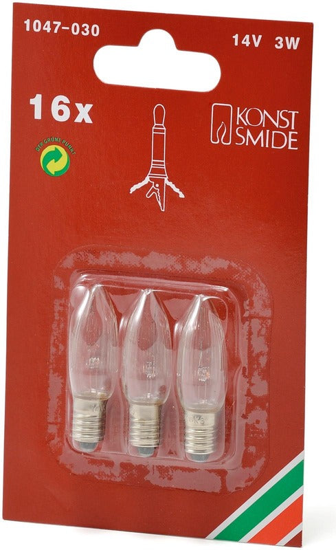 Konstsmide 1047-030 14V/3W 备用灯泡