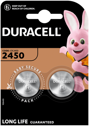 Duracell 2个 2450 纽扣电池