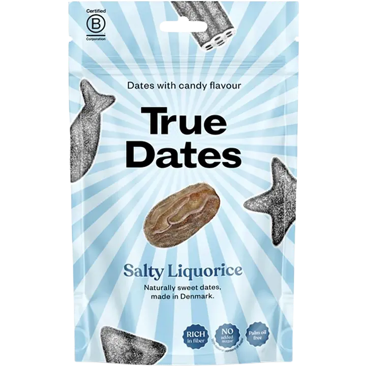 True Suolaisen lakritsin makuinen taateli 100g-True Dates 真正的咸甘草味枣子 100g