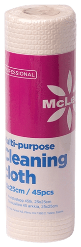 McLean 卷式清洁布25x25厘米 45kpl