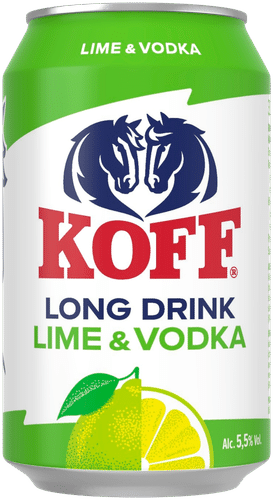 Koff Long Drink Lime 5,5 til-% tölkki 0,33 L