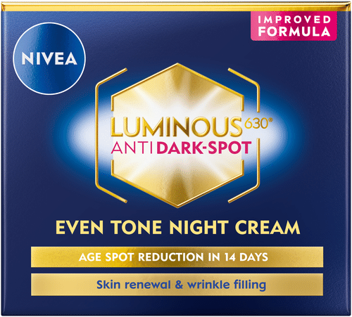 NIVEA 50ml Cellular Luminous630 Anti Dark-Spot Night Cream -yövoide