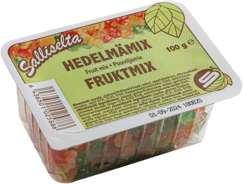Salliselta hedelmämix 100g|Salliselta 什锦水果干 100g