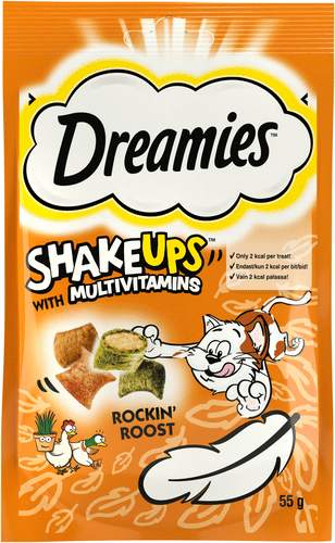 Dreamies Shakeups 复合维生素 Rockin' Roost 55g