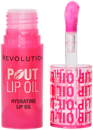 Makeup Revolution Revolution 丰唇油 4ml 西瓜粉|Revolution pout lip oil huuliöljy 4ml watermelon pink