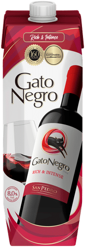 Gato Negro Red Blend 8,0 til-% 1l tetra