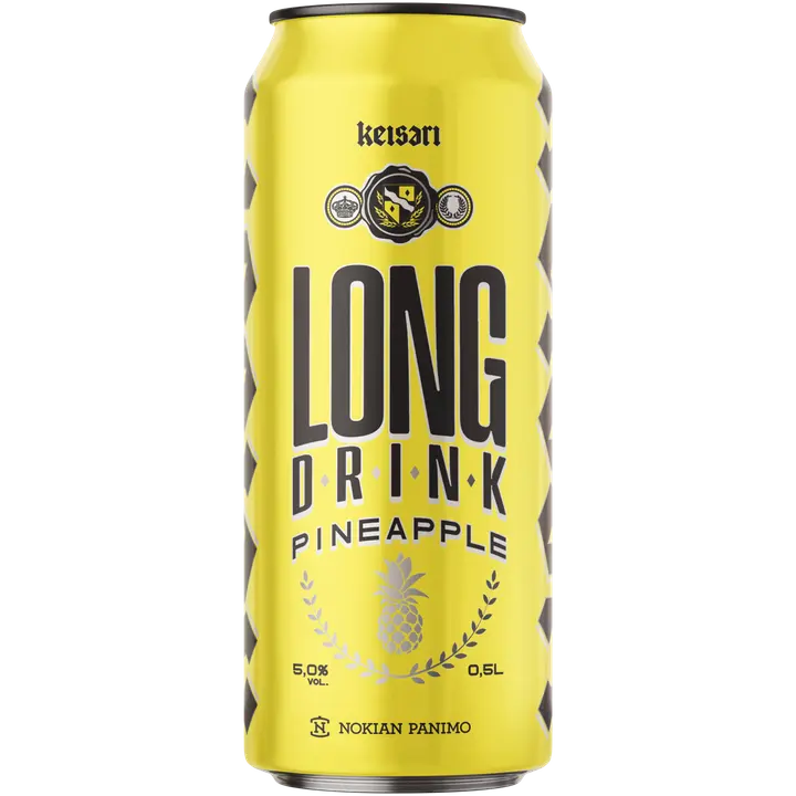 Keisari Pineapple Long Drink 5,0 til-% 0,5l|Keisari 菠萝长饮 5.0 vol% 0,5l