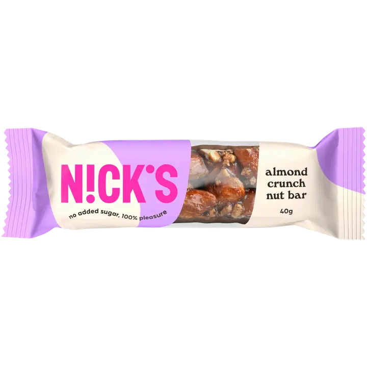 Nick's mantelipatukka Almond Crunch 40g-Nick’s 尼克的杏仁棒杏仁脆饼 40g