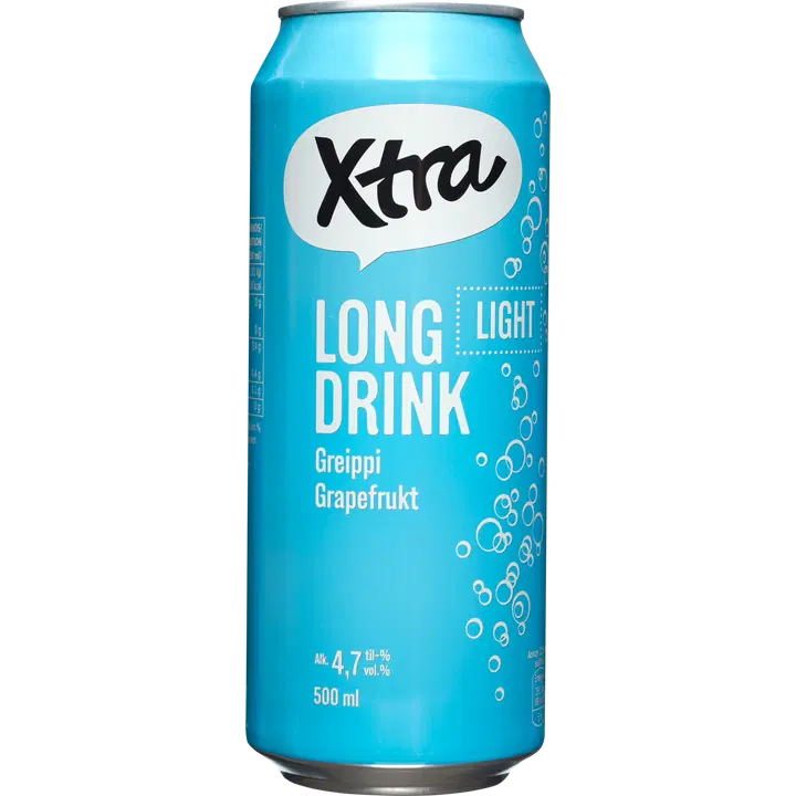 Xtra Kevyt Greippilonkero 4,7% 0,5 l tlk|Xtra 淡葡萄柚 4.7% 0.5 l tlk