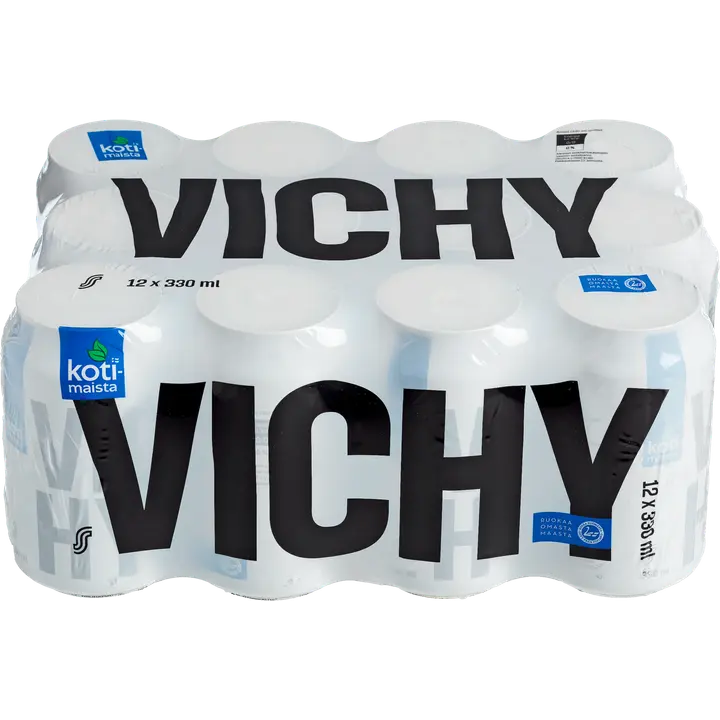 12 x Kotimaista Vichy kivennäisvesi 0,33l|Kotimaista 12 x 国产维希矿泉水 0,33l