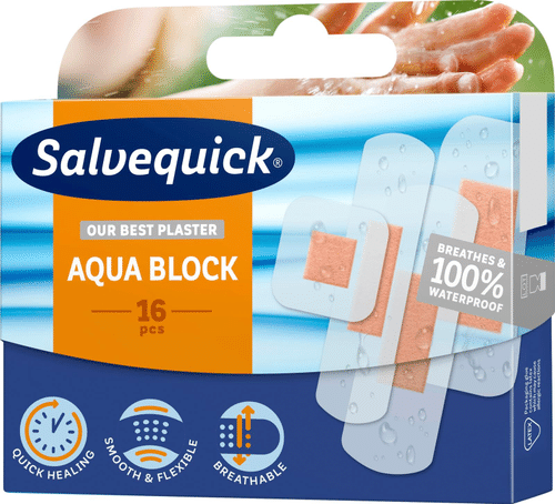 Salvequick 防水创可贴 16kpl