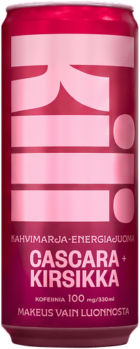 Kili Kahvimarja-energiajuoma Cascara + Kirsikka
