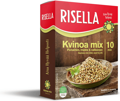 Risella 藜麦混合红黑白 500g|Risella Kvinoa Mix Punainen, musta & valkoinen 500g
