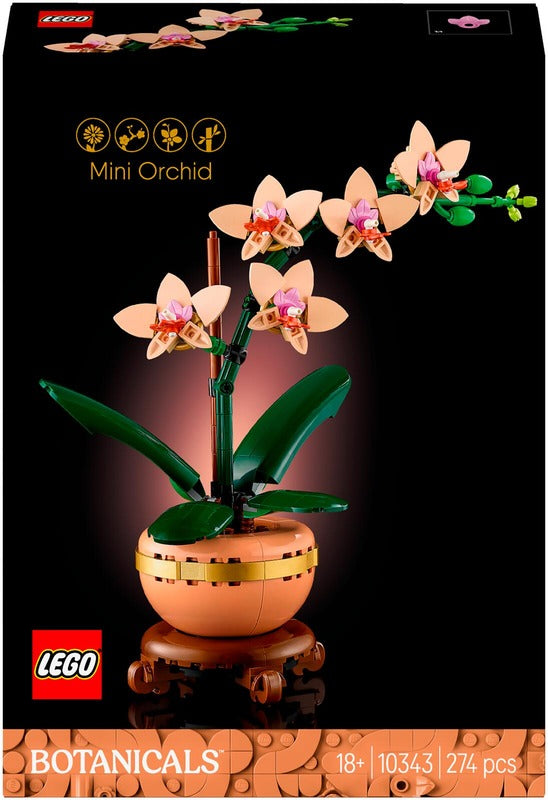 LEGO 迷你兰花|LEGO® Botanicals 10343 Miniorkidea