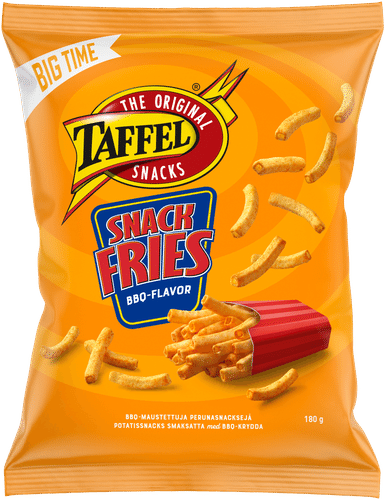 Taffel 小吃薯条烧烤味薯片 180g