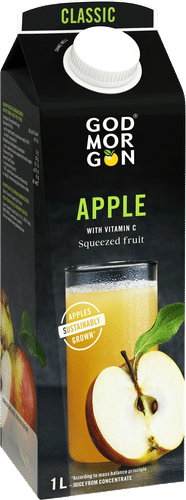 God Morgon Classic Omenatäysmehu 100% 1 L|God Morgon 经典苹果汁 100% 1 L