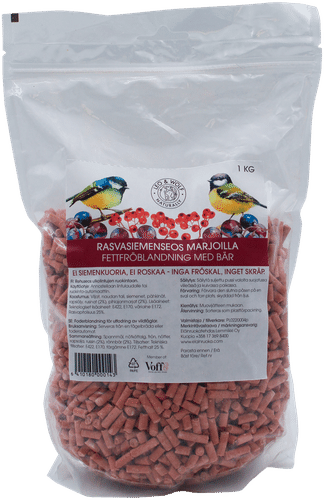 Leo & Wolf Rasvasiemenseos marjoilla rehuseos ulkolinnuille 1kg