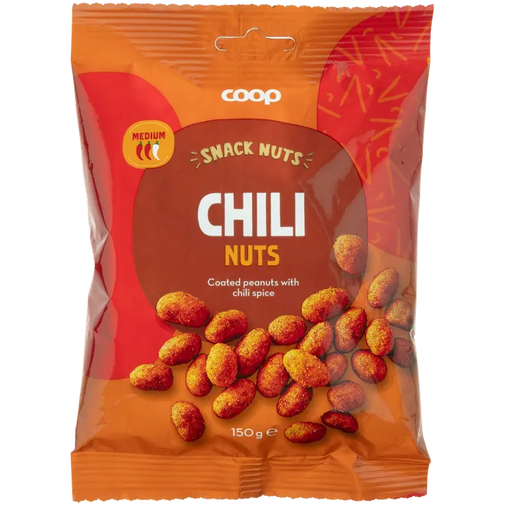 Coop chilipähkinät 150 g-Coop 辣椒坚果 150 g