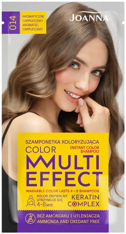 Joanna 多效洗发水 卡布奇诺色 014|Joanna Multi Effect shampoo Cappuccino 014