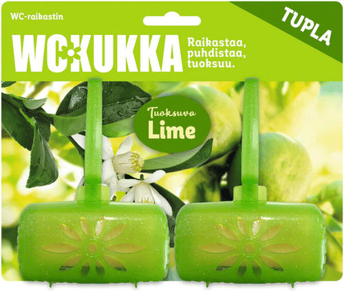 WC Kukka Lime 双包装马桶除臭剂 2x50g