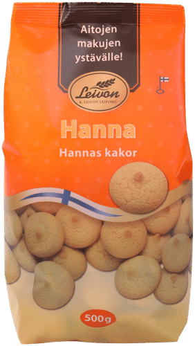 Leivon Leipomo 汉娜阿姨饼干 500 g|Leivon Hanna-tädin pikkuleipä 500 g