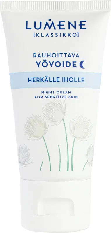 Lumene KLASSIKKO 舒缓晚霜 50ml|Lumene KLASSIKKO Rauhoittava yövoide 50ml